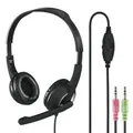 "hama 00053982 PC-Office-Headset \"HS-P150\", Stereo, Schwarz"