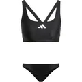 adidas 3S Bikini Set Damen in black-white, Größe 40 FS 2025