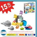 LEGO DUPLO Ozeantiere 10972 Lernspielzeug 2+ Wal Und Schildkröte 32 Teile