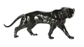 Casa Padrino Figur Panther Schwarz 26 cm edle Skulptur aus Kunststein