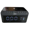 Akai ACRB-1000, Uhr, Digital, FM, PLL, LED, Schwarz, Tasten - Schwarz