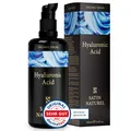 Satin Naturel Bio Hyaluron Serum 100ml Vegan Anti Falten Gesichtsserum Damen