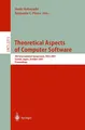 Theoretical Aspects of Computer Software Benjamin C. Pierce