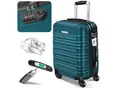 KESSER® Reisekoffer Hartschalen-Koffer Inkl. Kofferwaage + Gepäckanhänger Trolley Gepäck Rollkoffer Zahlenschloss 4 Rollen ABS-Hartschale Teleskopgriff