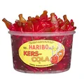 Haribo Kirsch-Cola 150 Stück in Runddose 1350g