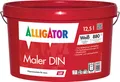 Alligator Maler Din LEF Stumpfmatte Dispersions-Innenfarbe, weiß, 12,5l