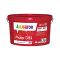 Alligator Maler Din LEF Stumpfmatte Dispersions-Innenfarbe, weiß, 12,5l