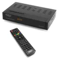 XORO HRM 7670 TWIN: DVB-T2 und DVB-C2 HD Twin Tuner Receiver für gleichzeitiges Aufnehmen (mit Timeshift) & Ansehen von unverschlüsselten TV-Sendern