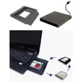 SLIM-LINE 2.5" Hot-Swap HDD/SSD Schacht [SATA(HD)-zu-SATA(DVD)]