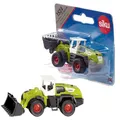 Siku 1524, Claas Torion 1914 Radlader, Metall/Kunststoff, Grün/Weiß, Spielzeug für Kinder