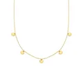 Eastside Edelstahlkette gelbgold