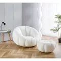 Livetastic Sesselset, Weiß, Textil, 97x65x95 cm, Wohnzimmer, Sessel, Relaxsessel