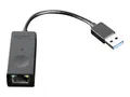 Lenovo USB 3.2 Gen 1 Adapter, USB-A Stecker > RJ-45 Buchse schwarz