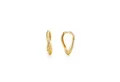 Ania Haie Paar Ohrstecker The Magma Wave 14kt Echtgold
