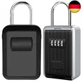 Schlüsseltresor Schlüsselsafe mit 4-stelliger Zahlencode, Wandmontage S
