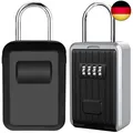 Schlüsseltresor Schlüsselsafe mit 4-stelliger Zahlencode, Wandmontage S
