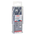 Bosch Professional 10 Stück HSS Spiralbohrer PointTeQ (für Metall, 3,7 x 39 x 70 mm, Zubehör Bohrschrauber)