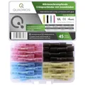 QUADRIOS 23C494 Stoßverbinder 0.5 mm² 6 mm² Rot, Blau, Schwarz, Gelb 45 St.