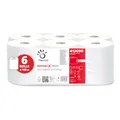 Papernet Defend Tech - Autocut-Rollenhandtuch 412090, mit antibakterieller Formel, 6 Rollen reines Zellulosepapier, 2 Lagen