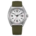 Citizen Military AW1571-09A –  Eco-Drive mit weißem Zifferblatt
