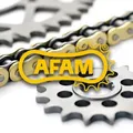 Afam Standard, Kettensatz Stahl - Gold