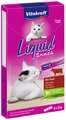 11 x VITAKRAFT CAT LIQUID SNACK Rind 6x15g Katzensnack 990g