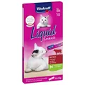 4008239235213 Vitakraft CAT LIQUID SNACK 6x15g wołowina i kocia trawa
