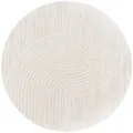 Paco Home Outdoorteppich, Creme, Textil, Rund, 160x160 cm, strapazierfähig, für Fußbodenheizung geeignet, Teppiche & Böden, Teppiche, Outdoorteppiche