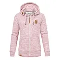 REPUBLIX Sweatjacke FREYA Damen Hoodie Sweatshirt Pullover Zipper Jacke XL