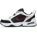 NIKE Air Monarch IV Herren Sneaker Sneaker Schuhe, weiß/schwarz, 46 EU