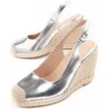 Montevita Wedge Sparto Balenci5 Argent - Silber - 37