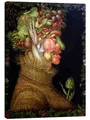 Leinwandbild Der Sommer, 1573 - Giuseppe Arcimboldo