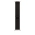 APPLE 49 mm Trail Loop (M/L), Ersatzarmband, Schwarz/Kohlegrau