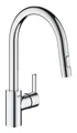 Grohe Spültischarmatur Feel verchromt. mit Handbrause