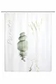Duschvorhang Textil BxH 180x200cm Purete Fotoprint Vorhang Dusche Wanne Steine
