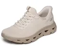 Skechers Damen Hands Free Slip-ins Bobs Arc Waves Sneaker, Natural Engineered Knit, 37 EU
