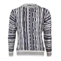 CASCALLO Strickpullover Herren | Style: Marco | Gestrickter Luxus Designer Rundhals-Pullover (DE/NL/SE/PL, Alphanumerisch, L, Regular, Regular, Marco-Navy)