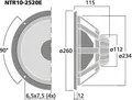 MONACOR NTR10-2520E