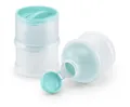 NUK Milchpulver-Portionierer – Mint, 3 Kammern, BPA-frei