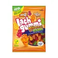 nimm2 Lachgummi Mümmelbande – 1 x 225 g – Veganes Fruchtgummi mit Vitaminen, Frucht- und Gemüsesaft – Süßigkeit in sechs Geschmacksrichtungen