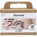BASTELSET MACRAMEE REGENBOGEN NEU OVP