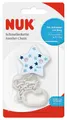 NUK Schnullerbefestigung NUK Schnullerkette – Stern Motiv, Praktisch & Sicher, (1-tlg)