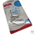 NUK Schnullerkette mit Clip | für Schnuller mit Ring | stabil und bruchsicher |