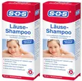 ✅SOS Läuse-Shampoo Kopfläuse, Nissen natürlicher Wirkstoff Läusemittel 2x 100ml✅