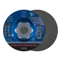 PFERD TOOLS CC-GRIND FLEX Schleifscheibe 125x22,23 mm COARSE Speziallinie SGP STEEL für Stahl, 10 Stück