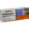 AMBROXOL-ratiopharm 60 mg Hustenlöser Tabletten 20 St. PZN 00680868