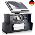 Gardigo Solar Vogelabwehr elektronische Vogelscheuche mit Ultraschall und