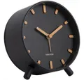 Karlsson Quarzwecker Wecker Grace Metal Black