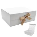 Geschenkbox mit Magnetverschluss 33,5x27x12,5 cm We