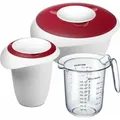 Westmark Backset 3tlg., Rührschüssel 2,5 l + Quirltopf + Messkanne,1 x 3153227R